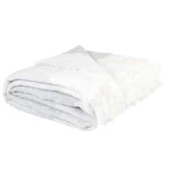 Maisons Du Monde Plaid Motifs à Carreaux écru Et Gris 150x200 -Maisons Du Monde Boutique plaid motifs a carreaux ecru et gris 150x200 1000 2 24 208099 2