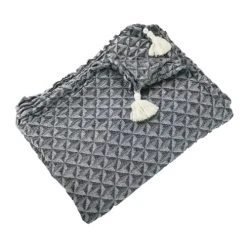 Garnier-Thiebaut Plaid Noir 155X130