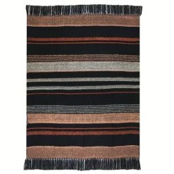 Malagoon Plaid Noir Multicolore 125x150 -Maisons Du Monde Boutique plaid noir multicolore 125x150 3