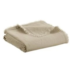 Vivaraise Plaid Nomade En Lin Prusse 130 X 180 -Maisons Du Monde Boutique plaid nomade en lin naturel 130 x 180 zeff