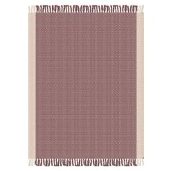 Malagoon Plaid Rose Pierre 125x170 11 Malagoon Plaid Rose Pierre 125x170 -Maisons Du Monde Boutique plaid rose pierre 125x170 4