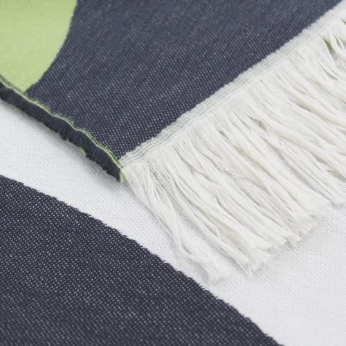 Garnier-Thiebaut Plaid Vert 130x170 3 Garnier-Thiebaut Plaid Vert 130x170 â Image 2