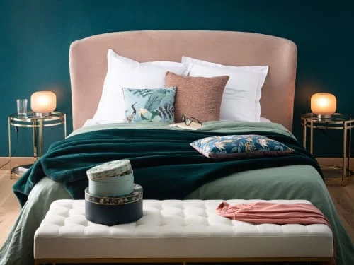 Maisons Du Monde Plaid Vert émeraude 150x180 6 Maisons Du Monde Plaid Vert émeraude 150x180 – Image 4