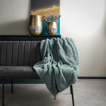 Dutch Decor Plaid Vert Fleece 140x180 Cm Uni 8 Dutch Decor Plaid Vert Fleece 140x180 Cm Uni – Image 6