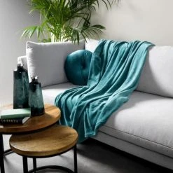 Dutch Decor Plaid Vert Fleece 150x200 Cm Uni