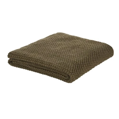 Maisons Du Monde Plaid Vert Kaki 160x210 3 Maisons Du Monde Plaid Vert Kaki 160x210