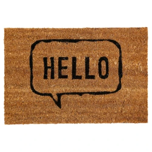 Five Simply Smart Set De 4 Paillassons Coco Bonjour, A Bientôt, Hello, Bienvenue - 60x40 7 Five Simply Smart Set De 4 Paillassons Coco Bonjour, A Bientôt, Hello, Bienvenue - 60x40 – Image 5