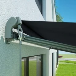 RED DECO Store Banne Manuel 3x2m Aluminium Gris 295 X 200 X 14,2 Cm -Maisons Du Monde Boutique store banne manuel 3x2m aluminium gris 295 x 200 x 14 2 cm 3