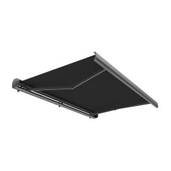 RED DECO Store Banne Motorisé 3x2m Aluminium Noir Coffre Intégral -Maisons Du Monde Boutique store banne motorise 3x2m aluminium noir coffre integral 2