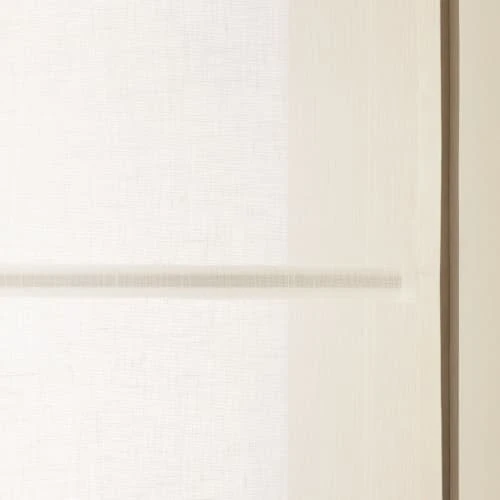 Madura Store Bateau 150x220 Cm Blanc Pur En Lin 6 Madura Store Bateau 150x220 Cm Blanc Pur En Lin – Image 4