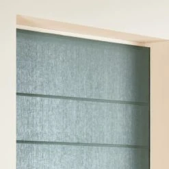 Madura Store Bateau 60x220 Cm Vert De Gris Et Bourdon Noir En Lin -Maisons Du Monde Boutique store bateau 60x220 cm vert de gris et bourdon noir en lin 2