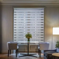 Easydeco Store Enrouleur Jour Et Nuit - Blanc - 135 X 175 Cm -Maisons Du Monde Boutique store enrouleur jour et nuit blanc 135 x 175 cm 2