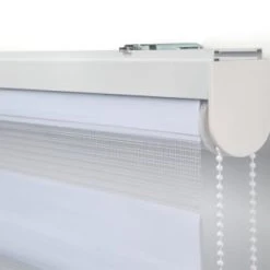 Easydeco Store Enrouleur Jour Et Nuit - Blanc - 150 X 250 Cm -Maisons Du Monde Boutique store enrouleur jour et nuit blanc 150 x 250 cm 3