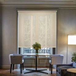 Easydeco Store Enrouleur Translucide - Beige - 90 X 250 Cm -Maisons Du Monde Boutique store enrouleur translucide beige 90 x 250 cm 2