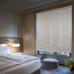 Easydeco Store Enrouleur Voile Screen - Blanc - 165 X 250 Cm -Maisons Du Monde Boutique store enrouleur voile screen blanc 165 x 250 cm 2