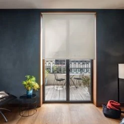 Easydeco Store Enrouleur Voile Screen - Gris - 105 X 250 Cm -Maisons Du Monde Boutique store enrouleur voile screen gris 105 x 250 cm 2