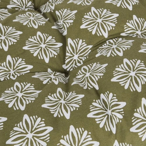 Maisons Du Monde Surmatelas Vert Kaki 120x80 4 Maisons Du Monde Surmatelas Vert Kaki 120x80 – Image 2