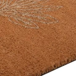 Maisons Du Monde Tapis En Fibre De Coco Imprimé Feuille Doré Et Marron 40x60 -Maisons Du Monde Boutique tapis en fibre de coco imprime feuille dore et marron 40x60 1000 0 18 230520 2