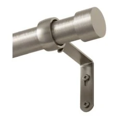 Umbra Tringle à Rideau Et Fixations Ext. 167 à 305cm Nickel D25mm