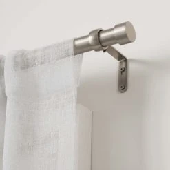 Umbra Tringle à Rideau Et Fixations Ext.305 à 457cm Nickel D25mm -Maisons Du Monde Boutique tringle a rideau et fixations ext 305 a 457cm nickel d25mm 3