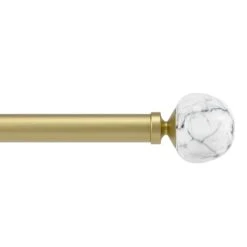 Umbra Tringle à Rideaux En Métal Doré Extensible De 91 à 183cm