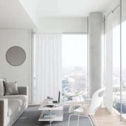 Umbra Tringle à Rideaux Sans Perçage Séparateur De Pièce Nickel -Maisons Du Monde Boutique tringle a rideaux sans percage separateur de piece nickel 3