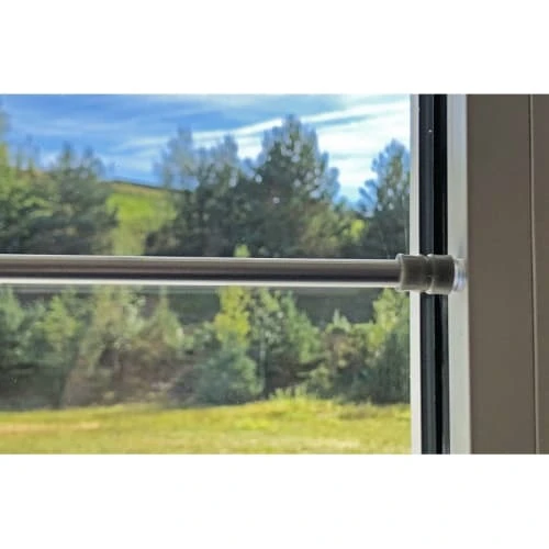 SECODIR Tringle Vitrage Sans Perçage Extensible ø8 Mm Autobloquante 25-40 Cm 4 SECODIR Tringle Vitrage Sans Perçage Extensible ø8 Mm Autobloquante 25-40 Cm – Image 2